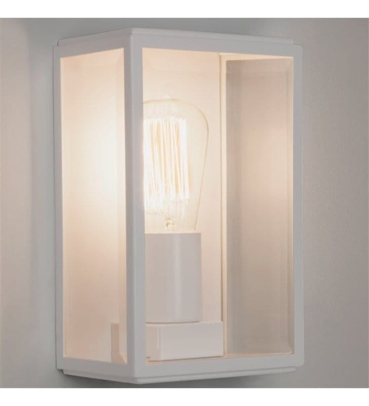 Biała lampa łazienkowa Homefield oświetlenie lustra