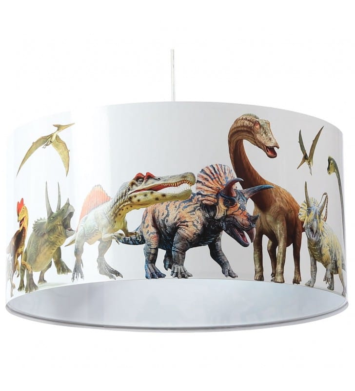Dziecięca lampa wisząca z dinozaurami Dinozaury1