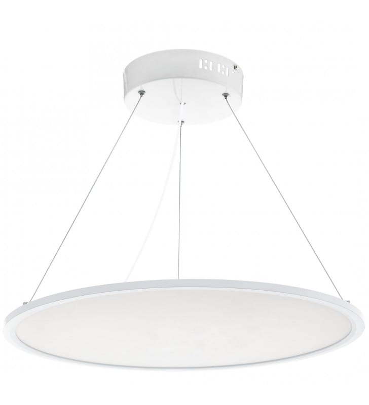 60cm okrągła biała lampa wisząca Sarsina LED naturalna barwa światła