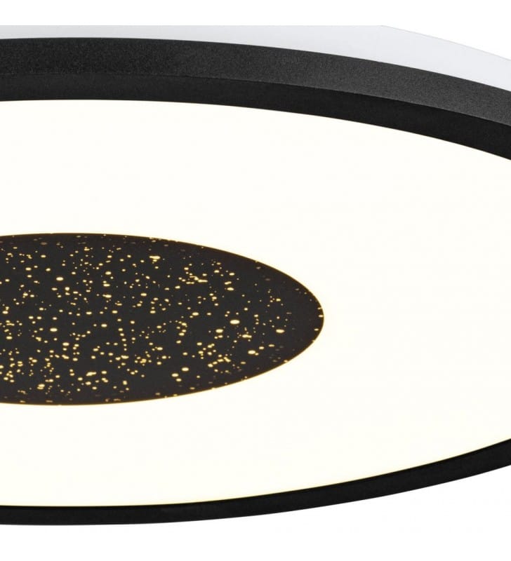 Okrągły plafon sufitowy z efektem rozgwieżdżonego nieba Marmorata LED